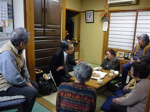 和田さん宅の班会参加者