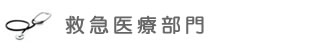 救急医療部門